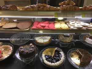 So many cakes! at Tres Semillas in Alicante