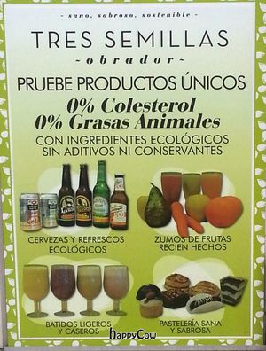 Banner at Tres Semillas in Alicante