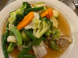 Pad Mixed Vegetables  at Thai Phanom in Harrisonburg