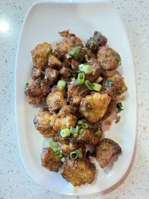 Cauliflower munchurian   at Aroma Thai & Oriental in Valley Cottage