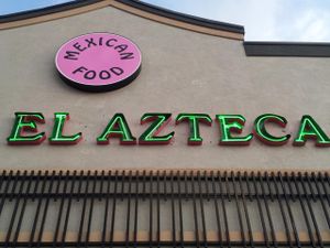 New location on Bulldog at El Azteca Mexican Taco Shop in Provo