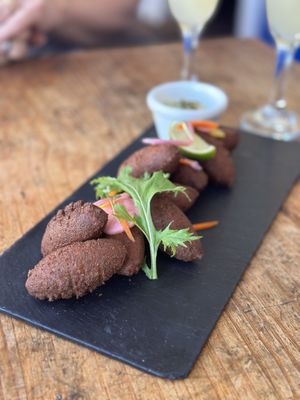 Falafel  at El Peral Valparaiso in Valparaiso