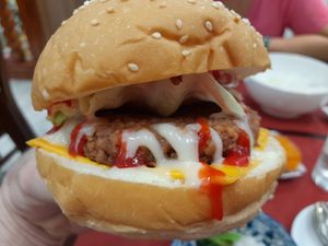 Vegan 🍔 at Xing in Ho Chi Minh City