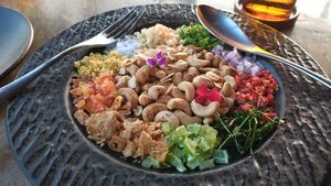 Thai Style Spicy Mixed Nuts at Bangkok Heightz in Bangkok
