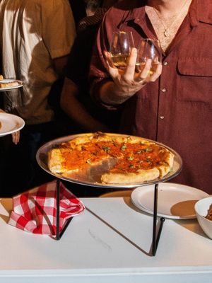 zero proof to full spirit cocktails available. italian wines at Everyday Pizza in Denver