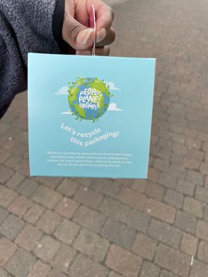 sustainable  at Lola's Cupcakes in Watford