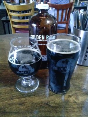 Hudson Porter and I'll Have Another Stout at Golden Road Brewing - West Glendale in Los Angeles