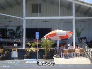 outside at Golden Road Brewing - West Glendale in Los Angeles