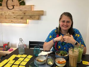   at Grow Green Deli + Eatery in Huddersfield