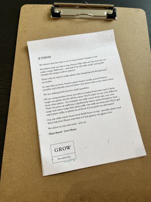   at Grow Green Deli + Eatery in Huddersfield