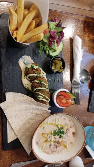 Full medames at Daily Dose Restaurant in Clonakilty
