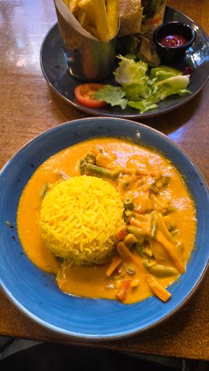 Thai Red Vegetable Curry at Daily Dose Restaurant in Clonakilty