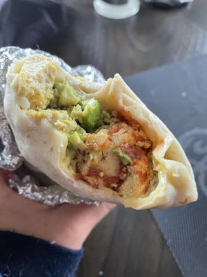 Vegan Burrito   at Kawa Coffee in Colorado Springs
