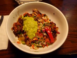 Vegan Bowel at Azul Tequila Authentic Mexican Cuisine in Seymour