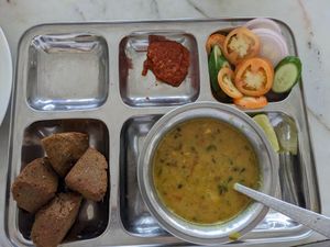 Not very appealing. Disappointing taste. at Millets of Mewar in Udaipur