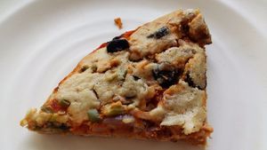 Great pizza, too! at Millets of Mewar in Udaipur