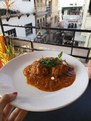 Malay Kofta Vegana  at Millets of Mewar in Udaipur