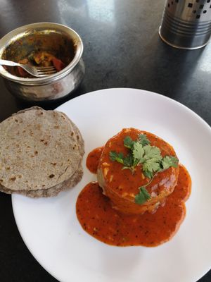 Pure con toque gourmet (pídanlo asi dado que no es así originalmente) at Millets of Mewar in Udaipur