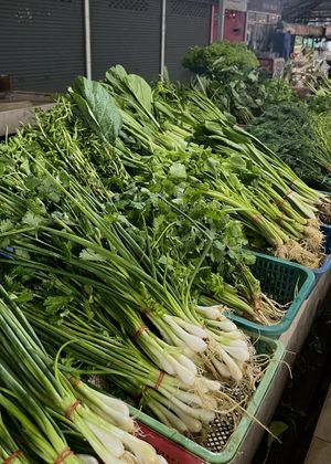 Bo Phut fresh market is where you find all the fresh ingredients for the authentic flavors   at Infusion Thai Cooking Class in Koh Samui