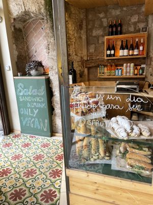 Inside  at Santa Vegana in Barcelona
