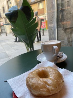 Terraace  at Santa Vegana in Barcelona