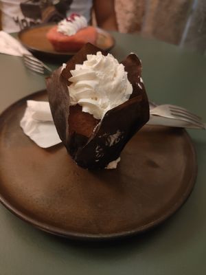 Muffins de limón at Santa Vegana in Barcelona