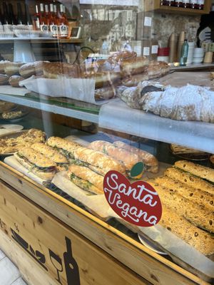 Sandwiches and Baked Goods !🤤  at Santa Vegana in Barcelona