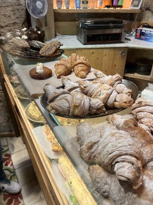  Chocolate croissants 🥐   at Santa Vegana in Barcelona