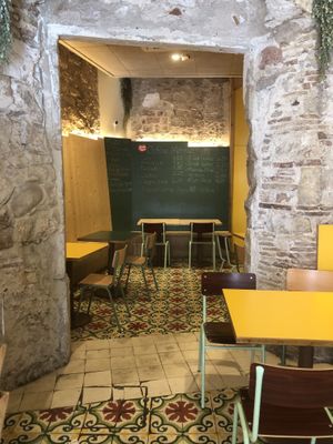 Inside   at Santa Vegana in Barcelona