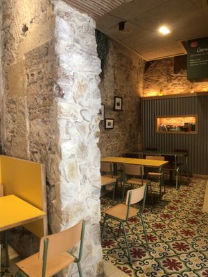 Inside   at Santa Vegana in Barcelona