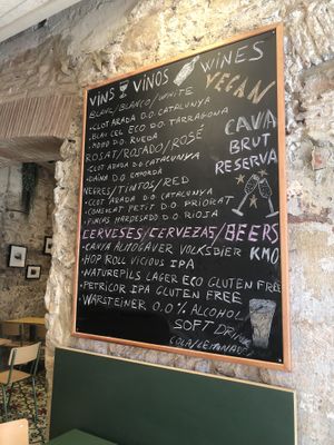 Drinks   at Santa Vegana in Barcelona
