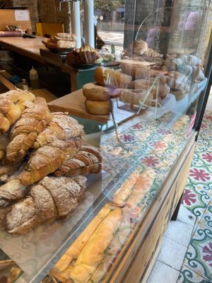 Pastries at Santa Vegana in Barcelona