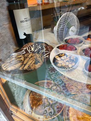 Pastries at Santa Vegana in Barcelona