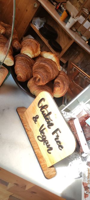 Croissants at Santa Vegana in Barcelona