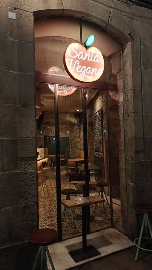 #Veganuary at Santa Vegana in Barcelona