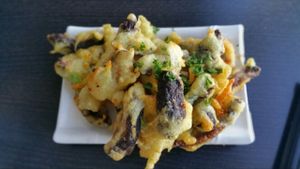 Shiitake 'shroom fries at Sura Korean BBQ & Tofu House in Long Beach