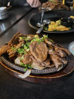 Vegan bulgogi beef   at Sura Korean BBQ & Tofu House in Long Beach
