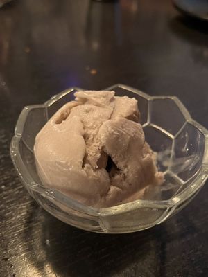 Tarp ice cream  at Sura Korean BBQ & Tofu House in Long Beach