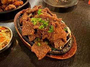 Vegan Kalbi Meat at Sura Korean BBQ & Tofu House in Long Beach