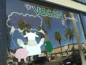 cute store front at Sura Korean BBQ & Tofu House in Long Beach