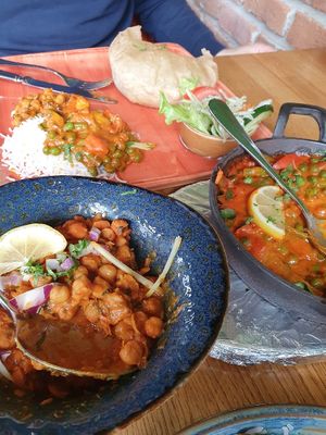 Vegan options at Sangam in Aalen
