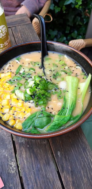 Vegan Miso Ramen at 957 Ramen Bar in Marburg