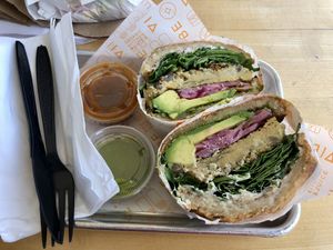   at Vibe Organic Kitchen & Juice in Costa Mesa