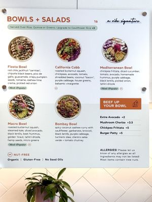   at Vibe Organic Kitchen & Juice in Costa Mesa