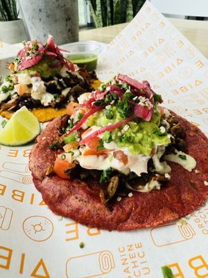   at Vibe Organic Kitchen & Juice in Costa Mesa