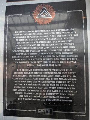  at CKTs Pommes for President - Hamburg Hbf in Hamburg