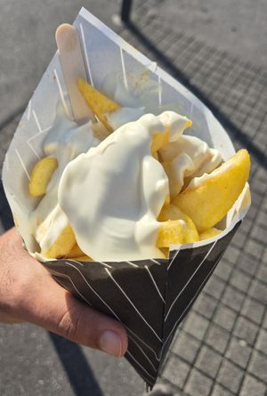 Pommes at CKTs Pommes for President - Hamburg Hbf in Hamburg