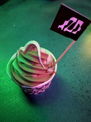 soft serve ice cream  at Mothership in San Diego