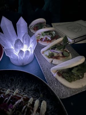 “The Sandwich” - Bao buns with a little kick  at Mothership in San Diego