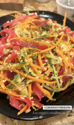 Pasta   at Yerbabuena in Puebla